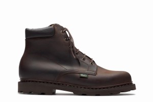 Bottines Paraboot Bergerac Homme Marron Foncé | YAL4110TU