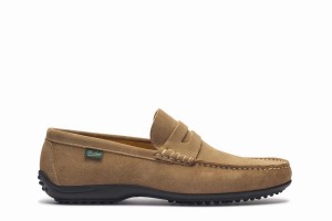 Mocassins Paraboot Cabrio Homme Kaki | HTB5012TJ