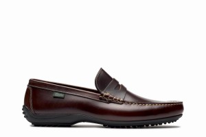 Mocassins Paraboot Cabrio Homme Marron Noir | EIM257LA