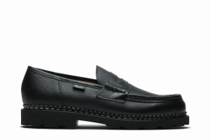 Mocassins Paraboot Reims Homme Noir | XXW86XK