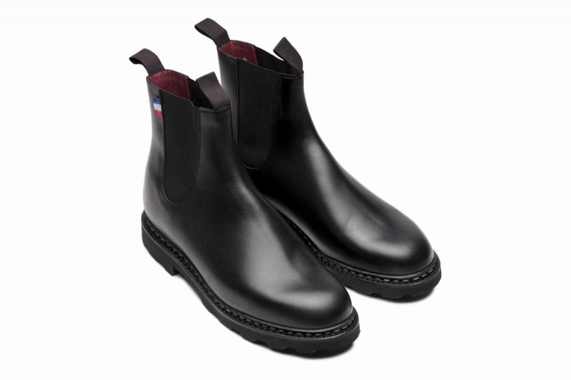 Bottines Paraboot Elevage Bbr Homme Noir | TRH852OV