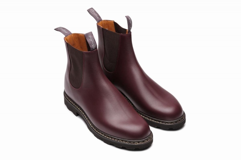 Bottines Paraboot Elevage Homme Rouge | EJO3578KJ