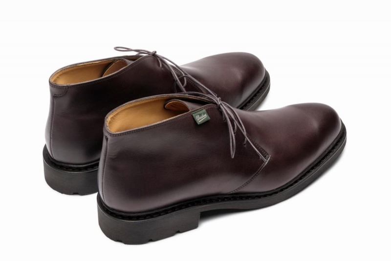 Bottines Paraboot Lully Homme Marron Foncé | UPZ76100SL