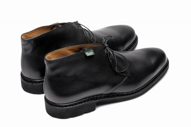 Bottines Paraboot Lully Homme Noir | YFG493CZ