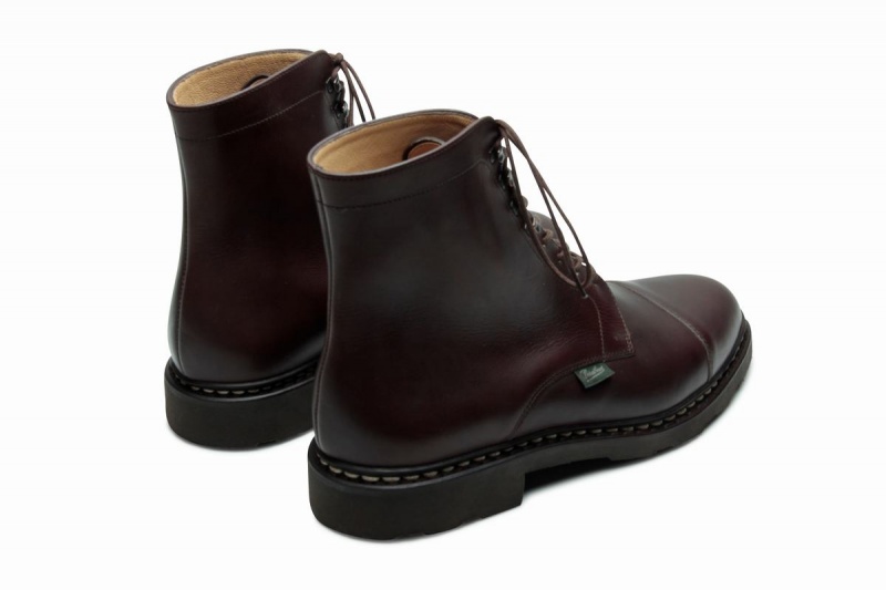 Bottines Paraboot Neuilly Homme Marron Foncé | AJK2924GS