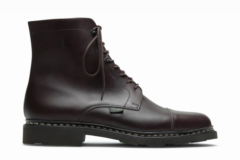 Bottines Paraboot Neuilly Homme Marron Foncé | AJK2924GS