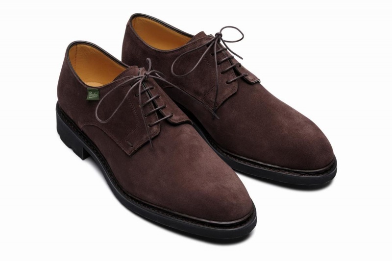 Chaussure Derby Paraboot Frenaye Homme Marron Foncé | TQM4457KM