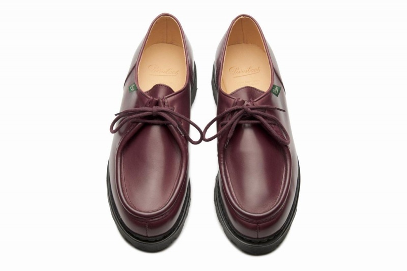 Chaussure Derby Paraboot Michael Homme Rouge | KYH4197KI