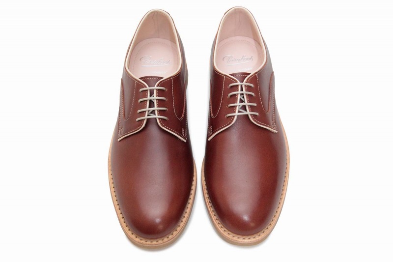 Chaussure Derby Paraboot Saphir Gy Femme Marron | JEM666SA