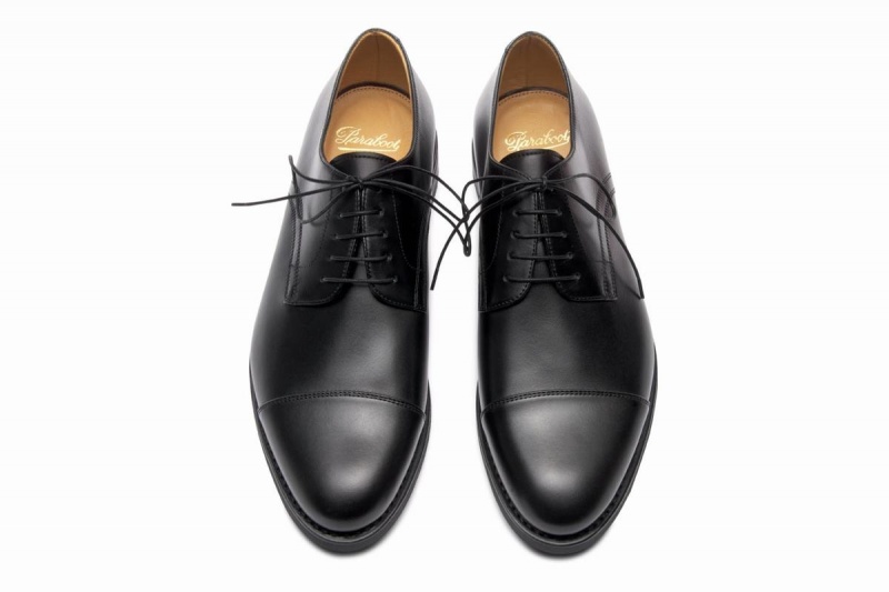 Chaussure Derby Paraboot Schubert Homme Noir | TOE1898OH