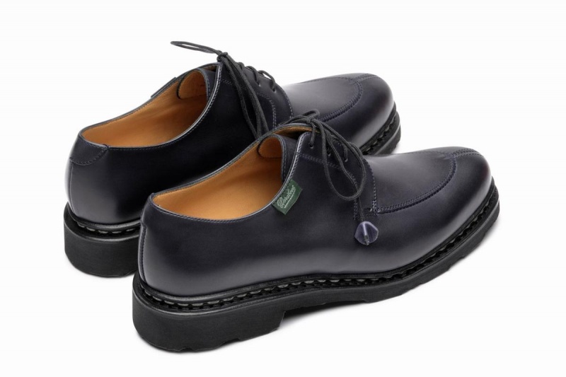 Chaussure Derby Paraboot Veley Femme Bleu Noir | CPL6185JL