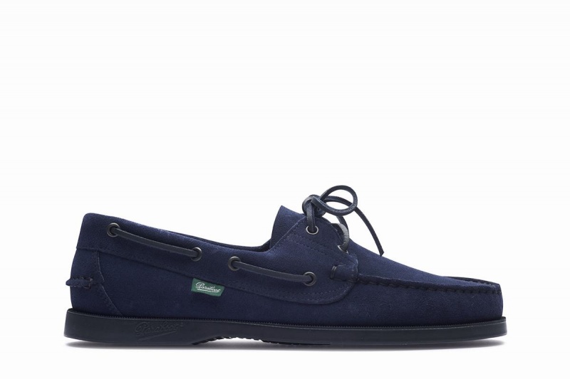 Chaussures Bateau Paraboot Barth Homme Bleu | UWN2521RL