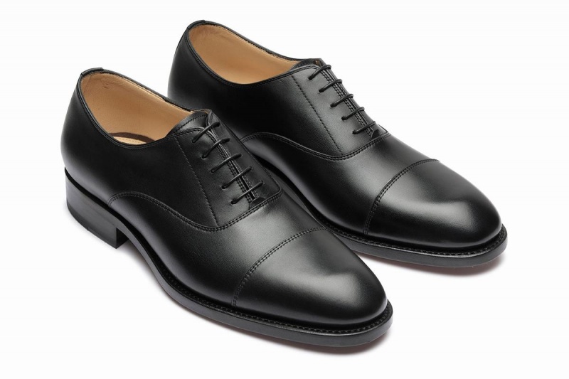 Chaussures Richelieu Paraboot Montaigne Gy Homme Noir | VGQ875EG