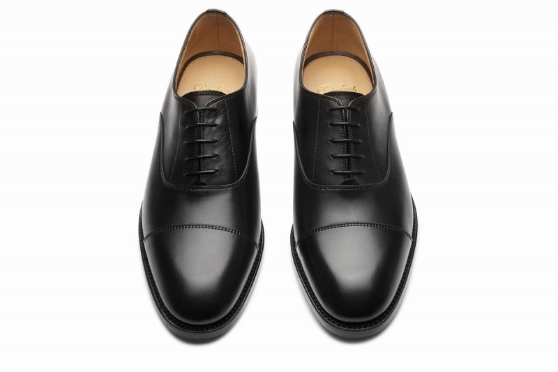 Chaussures Richelieu Paraboot Montaigne Gy Homme Noir | VGQ875EG