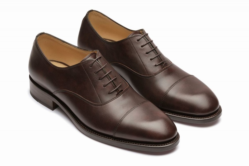 Chaussures Richelieu Paraboot Montaigne Gy Homme Marron Foncé | KRI9636CV