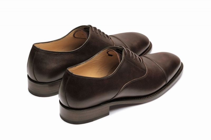 Chaussures Richelieu Paraboot Montaigne Gy Homme Marron Foncé | KRI9636CV