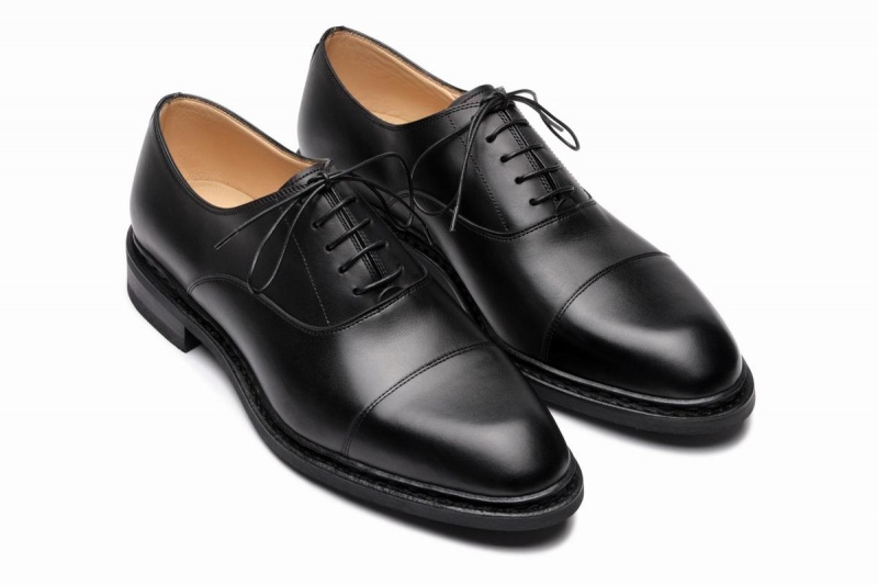 Chaussures Richelieu Paraboot Montaigne Homme Noir | POJ626LC