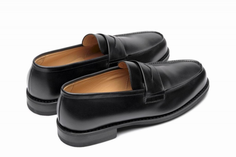 Mocassins Paraboot Adonis Homme Noir | XNP1379HD