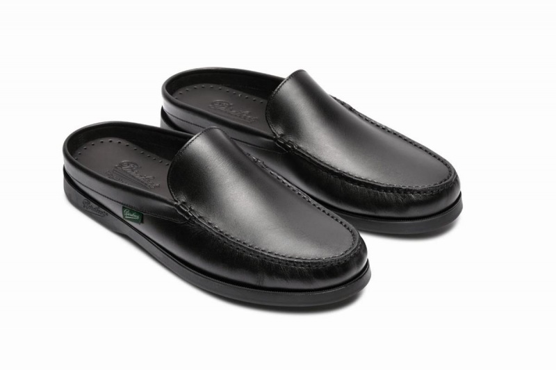 Mocassins Paraboot Bahamas Homme Noir | TZS816VT