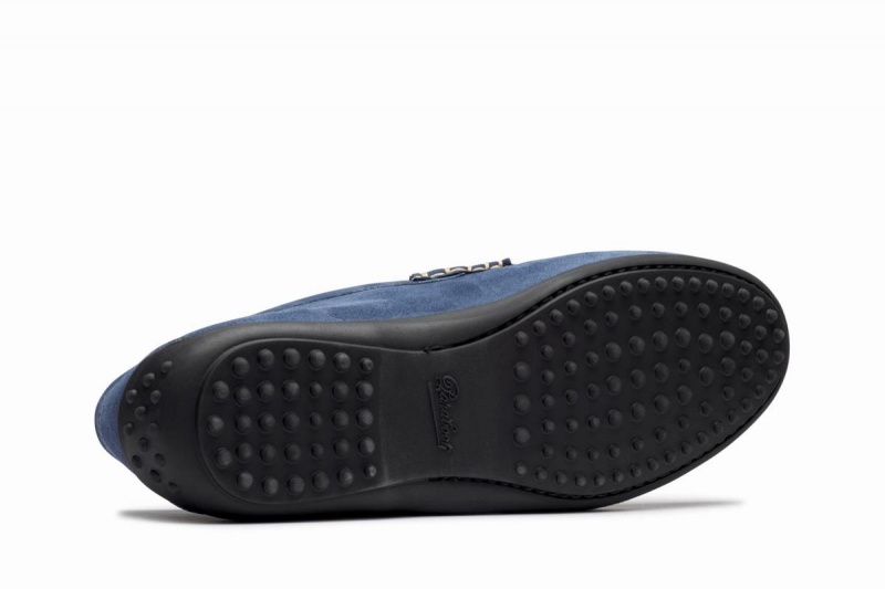 Mocassins Paraboot Cabrio Homme Bleu | GCN7045SB