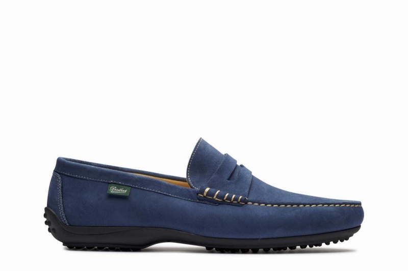 Mocassins Paraboot Cabrio Homme Bleu | GCN7045SB