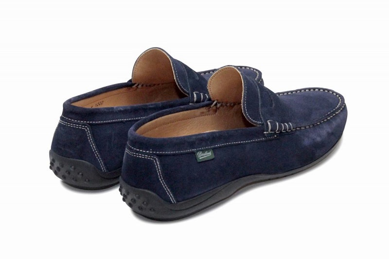 Mocassins Paraboot Cabrio Homme Bleu | KGO7427CN