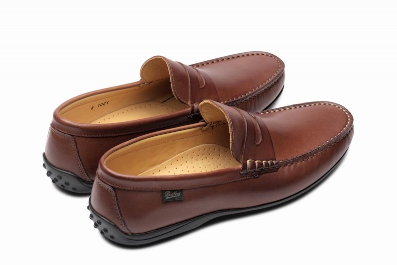 Mocassins Paraboot Cabrio Homme Marron | NKF9275YC