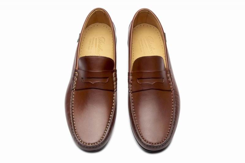 Mocassins Paraboot Cabrio Homme Marron | NKF9275YC