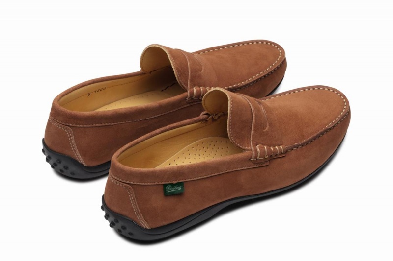 Mocassins Paraboot Cabrio Homme Marron | PJJ135TH