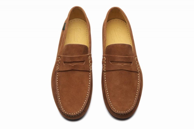 Mocassins Paraboot Cabrio Homme Marron | PJJ135TH