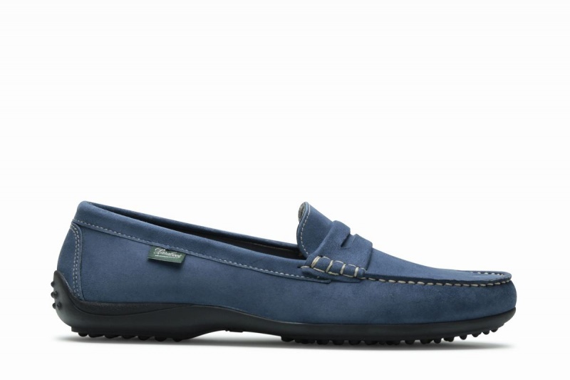 Mocassins Paraboot Corvette Femme Bleu | RAU8977CI