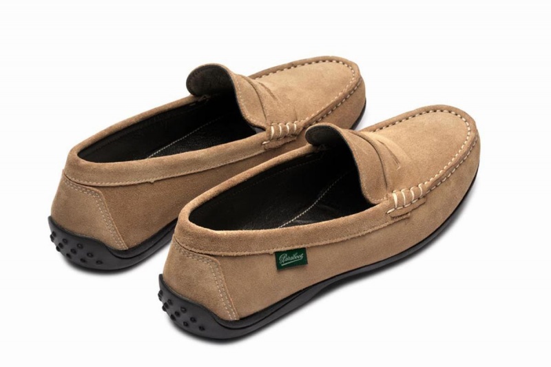 Mocassins Paraboot Corvette Femme Kaki | YNR6658XJ