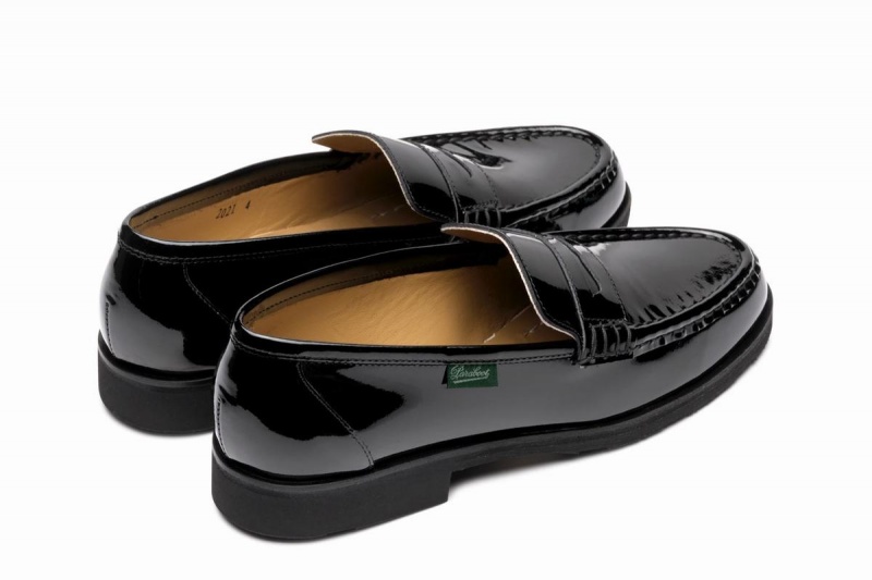 Mocassins Paraboot Vignony Femme Noir | JFF324SR